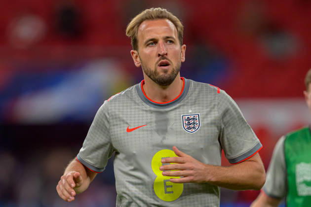 LONDON, ENGLAND OCTOBER 06 - Harry Kane of England during pre game warm up before the UEFA Nations League game between England and Czechia at Wembley Stadium on October 06, 2026 in London, England. (Photo by Keeran Marquis Sports Press Photo) Copyright: xKeeranxMarquis SPPx Sportspressphoto_SPR247132