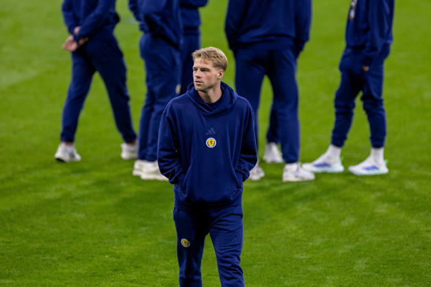 RECORD DATE NOT STATED 6th October 2026; Hampden Park, Glasgow, Scotland; UEFA Nations League Football, Scotland versus Slovenia; Stephen Welsh of Scotland VagelisxGeorgariou