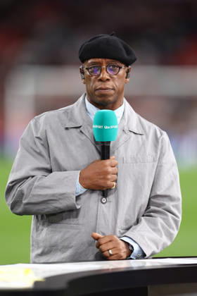England v Czechia 06 October 2026, Wembley - UEFA Nations League - England v Czechia - Ian Wright working for ITV - Photo: Jacques Feeney Offside. London UK Copyright: xJacquesxFeeneyx xOffsidexOffside