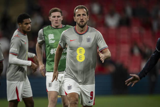 RECORD DATE NOT STATED 6th October 2026; Wembley Stadium, London, England; UEFA Nations League Football, England versus Czech Republic; Harry Kane of England during the pre-match warm-up GodfreyxPitt