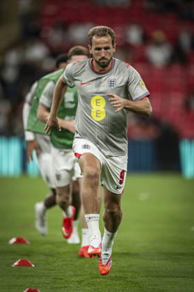 RECORD DATE NOT STATED 6th October 2026; Wembley Stadium, London, England; UEFA Nations League Football, England versus Czech Republic; Harry Kane of England during the pre-match warm-up GodfreyxPitt