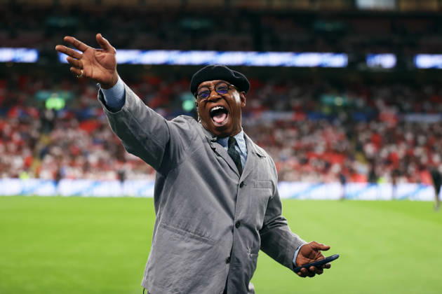 England v Czechia 06 October 2026, Wembley - UEFA Nations League - England v Czechia - Ian Wright working for ITV - Photo: Jacques Feeney Offside. London UK Copyright: xJacquesxFeeneyx xOffsidexOffside