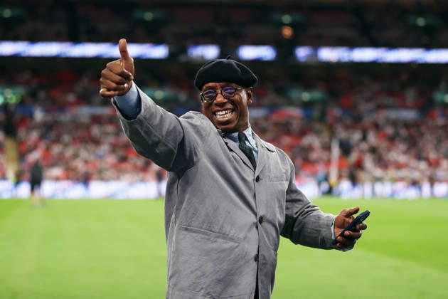 England v Czechia 06 October 2026, Wembley - UEFA Nations League - England v Czechia - Ian Wright working for ITV - Photo: Jacques Feeney Offside. London UK Copyright: xJacquesxFeeneyx xOffsidexOffside