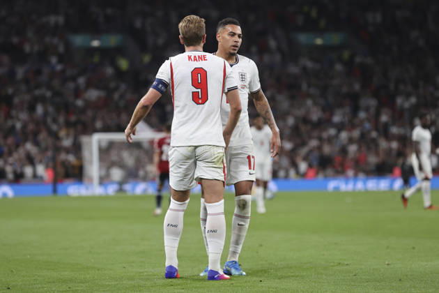 England v Czechia UEFA Nations League The England players celebrate their side™s 1st goal during the UEFA Nations League match at Wembley Stadium, London 06 10 2026 UK Newspapers OUT Copyright: xPaulxChestertonx FIL-24030-0002