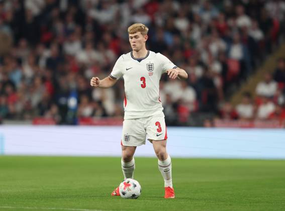UEFA Nations League - England v Czechia LONDON, ENGLAND, OCTOBER 6: Lewis Hall of England national team, Nationalteam during The UEFA Nations League match in Group A3 between England v Czechia at Wembley Stadium, London, England, on October 6. (Photo by Daniel Weir) London Wembley Stadium England Copyright: xDanielxWeir SportsxPressxPhotox Sportspressphoto_SPR247244
