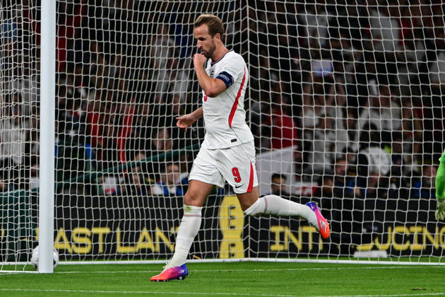 England v Czechia, UEFA Nations League GOAL England forward Harry Kane (9) scores a goal from open play and celebrates 2-0 during the UEFA Nations League match between England and Czechia at Wembley Stadium, London, UK on 6 October 2026. London Wembley Stadium Greater London UK Editorial use only , Copyright: xDennisxGoodwinx PSI-24957-0033