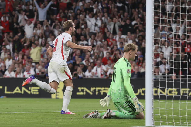 England v Czechia UEFA Nations League Harry Kane of England celebrates scoring his sides 2nd goal during the UEFA Nations League match at Wembley Stadium, London 06 10 2026 UK Newspapers OUT Copyright: xPaulxChestertonx FIL-24030-0013