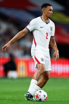 Trent Alexander-Arnold of England with the ball at his feet England v Czechia, UEFA Nations League, Football, Wembley Stadium, London, UK - 06 Oct 2026London Wembley Stadium United Kingdom  Copyright: xMattxImpey Shutterstockx 17188908cy