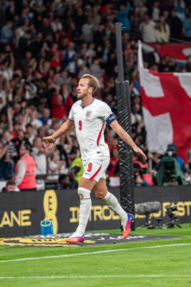 06.10.2026, xdaymx, Fussball Nations League, England - Tschechien. Harry Kane (England) Torjubel zum 2:0 für England. London