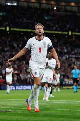 England v Czechia UEFA Nations League, Tuesday 6th October 2026: Harry Kane of England Scores the first GOAL making the score 1-0 during the UEFA Nations League Group C Fixture between England and Czechia at Wembley Stadium, Wembley in London, England. (Photo by Alex Ferrelly Sports Press Photo) Copyright: xAlexxFerrelly SportsxPressxPhotox Sportspressphoto_SPR247283