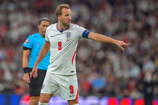 LONDON, ENGLAND OCTOBER 06 - Harry Kane of England during the UEFA Nations League game between England and Czechia at Wembley Stadium on October 06, 2026 in London, England. (Photo by Keeran Marquis Sports Press Photo) Copyright: xKeeranxMarquis SPPx Sportspressphoto_SPR247298