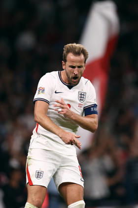 England v Czechia 06 October 2026, Wembley - UEFA Nations League - England v Czechia - Harry Kane of England celebrates after scoring the second goal for his team - Photo: Jacques Feeney Offside. London UK Copyright: xJacquesxFeeneyx xOffsidexOffside