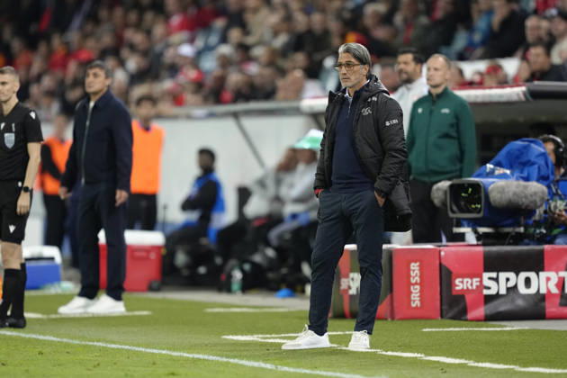 Luzern, Switzerland - October 06: Head Coach Murat Yakin (SUI) during the UEFA Nations League match between Switzerland and North Macedonia at thermoplan arena on October 06, 2026 in Luzern, Switzerland. Copyright: xKjetilxWaberx xSPPx Sportspressphoto_SPR247319