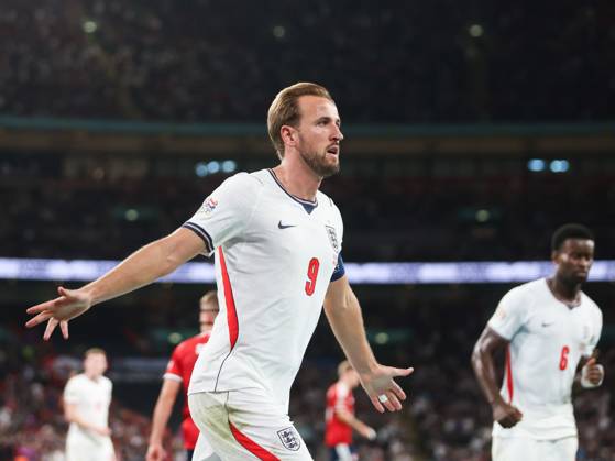 Harry Kane of England celebrates scoring his teams third goal England v Czechia, UEFA Nations League, Football, Wembley Stadium, London, UK - 06 Oct 2026London Wembley Stadium United Kingdom  Copyright: xMattxImpey Shutterstockx 17188908ea