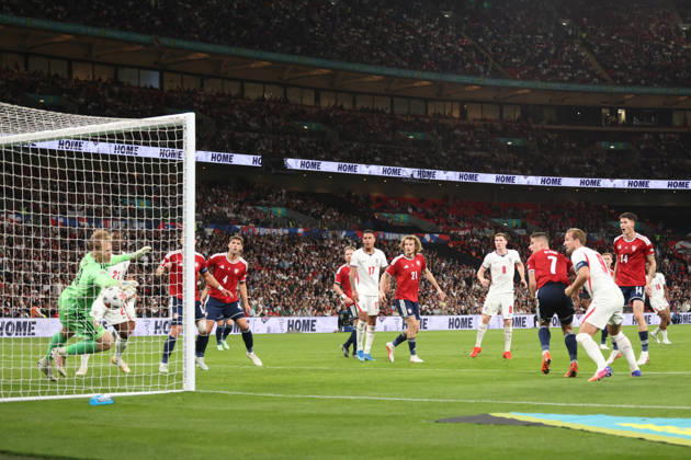 at the England v Czechia UEFA Nations League Group 3 match, at Wembley Stadium, London, UK, on 6th October, 2026. .