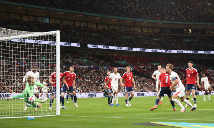 at the England v Czechia UEFA Nations League Group 3 match, at Wembley Stadium, London, UK, on 6th October, 2026.  .