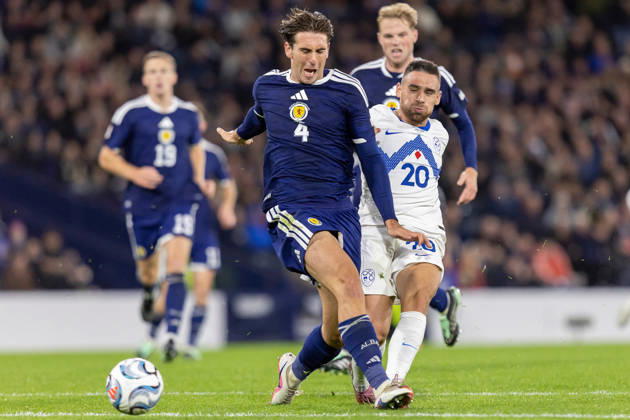 Scotland v Slovenia, UEFA Nations League GOAL! 1-1 Aljoša Matko of Slovenia equalises during the UEFA Nations League League B Group B1 between Scotland and Slovenia. Barclays Hampden, Hampden Park, Glasgow, Scotland. 6 October 2026. Hampden Park Barclays Hampden Glasgow Scotland Editorial use only , Copyright: xColinxPoultneyx PSI-24964-0017