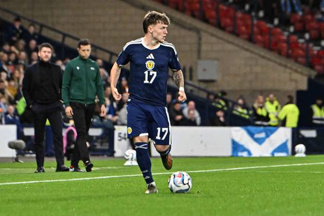 Scotland v Slovenia UEFA Nations League Ben Gannon-Doak of Scotland during the UEFA Nations League match at Barclays Hampden, Glasgow 06 10 2026 UK Newspapers OUT Copyright: xJamiexJohnstonx FIL-24032-0095