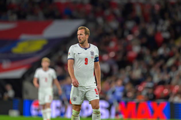 LONDON, ENGLAND OCTOBER 06 - Harry Kane of England during the UEFA Nations League game between England and Czechia at Wembley Stadium on October 06, 2026 in London, England. (Photo by Keeran Marquis Sports Press Photo) Copyright: xKeeranxMarquis SPPx Sportspressphoto_SPR247371