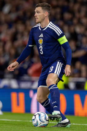 Scotland v Slovenia, UEFA Nations League Andy Robertson of Scotland national team, Nationalteam during the UEFA Nations League League B Group B1 between Scotland and Slovenia. Barclays Hampden, Hampden Park, Glasgow, Scotland. 6 October 2026. Hampden Park Barclays Hampden Glasgow Scotland Editorial use only , Copyright: xColinxPoultneyx PSI-24964-0047