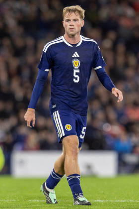 Scotland v Slovenia, UEFA Nations League Stephen Welsh of Scotland national team, Nationalteam during the UEFA Nations League League B Group B1 between Scotland and Slovenia. Barclays Hampden, Hampden Park, Glasgow, Scotland. 6 October 2026. Hampden Park Barclays Hampden Glasgow Scotland Editorial use only , Copyright: xColinxPoultneyx PSI-24964-0052