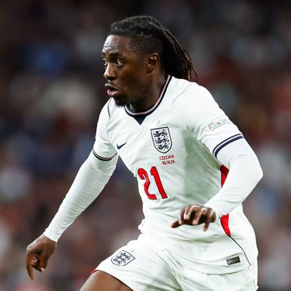 Eberechi Eze of England dribbles with the ball at his feet England v Czechia, UEFA Nations League, Football, Wembley Stadium, London, UK - 06 Oct 2026London Wembley Stadium United Kingdom  Copyright: xMattxImpey Shutterstockx 17188908fv