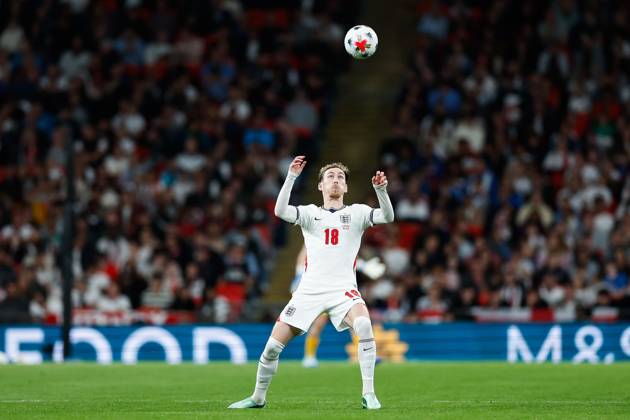 James Garner of England controls the ball England v Czechia, UEFA Nations League, Football, Wembley Stadium, London, UK - 06 Oct 2026London Wembley Stadium United Kingdom  Copyright: xMattxImpey Shutterstockx 17188908fw