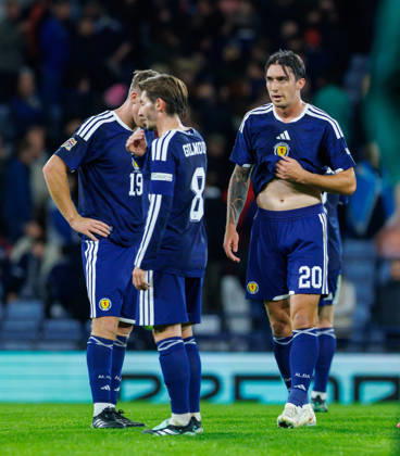 06.10.2026 Scotland v Slovenia, UEFA Nations League, League B Group 1 : Kieran Bowie at the end  Copyright: xKennyxRamsay.Scotlandx NINTCHDBPICT001113858844