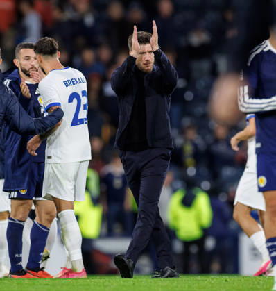 05.10.2026: Scotland v Slovenia: Scotland manager Sebastien Pocognoli at full time  Copyright: xWilliexVassx NINTCHDBPICT001113858599