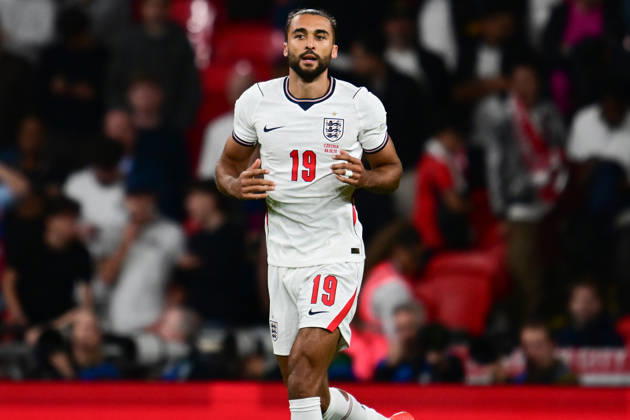 England v Czechia, UEFA Nations League England forward Dominic Calvert-Lewin (19) during the UEFA Nations League match between England and Czechia at Wembley Stadium, London, UK on 6 October 2026. London Wembley Stadium Greater London UK Editorial use only , Copyright: xDennisxGoodwinx PSI-24957-0061