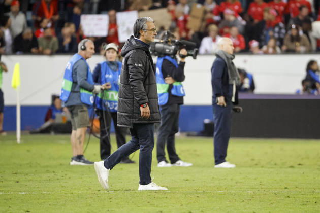 Murat Yakin (Schweiz, Trainer) nach dem Spiel , Schweiz, UEFA , Nations League, Matchday 4, Schweiz vs. Nordmazedonien, 06.10.2026, Luzern Swissporarena Schweiz Copyright: xGrantxHubbsx