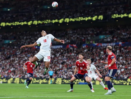 England v Czechia 06 October 2026, London - International Football - UEFA Nations League - England v Czechia - Jude Bellingham of England - Photo: Charlotte Wilson Offside. London UK Copyright: xCharlottexWilsonx xOffsidexOffside