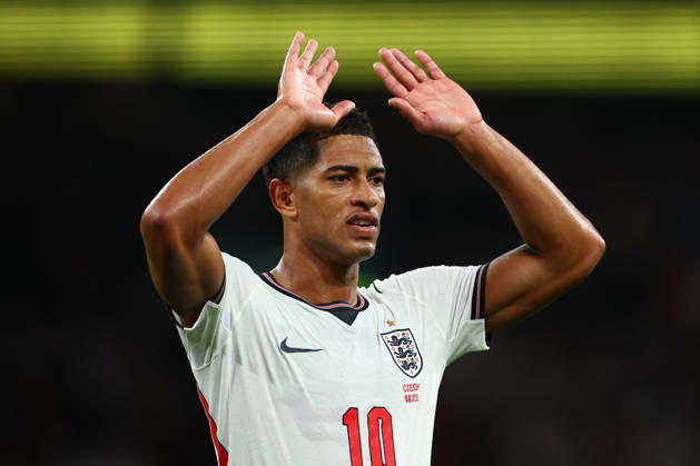UEFA Nations League: England v Czech Republic LONDON, UK - 6th Oct 2026: Jude Bellingham of England celebrates his side s second goal during the UEFA Nations League Group A3 match between England and Czech Republic at Wembley Stadium London Wembley Stadium England United Kingdom Copyright: xCraigxMercerx xPeakxActionxPhotosx