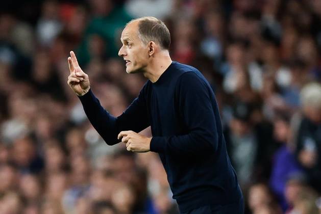 England Head Coach Thomas Tuchel signals and gives his players instructions England v Czechia, UEFA Nations League, Football, Wembley Stadium, London, UK - 06 Oct 2026London Wembley Stadium United Kingdom  Copyright: xMattxImpey Shutterstockx 17188908gt
