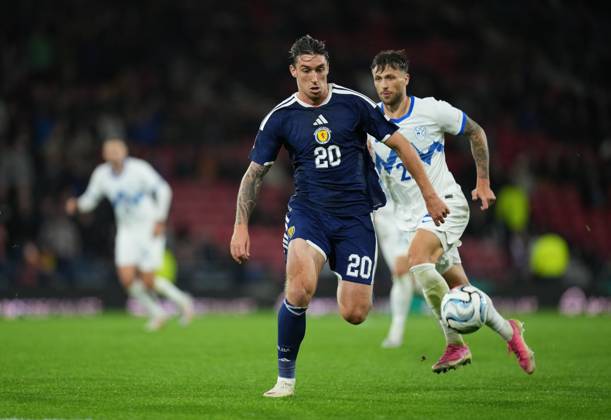 Kieron Bowie of Scotland Scotland v Slovenia, Football, UEFA Nation s League, Group B1, Hampden Park, Glasgow, UK, Hampden Park, Glasgow, Scotland, Scotland, UK - 06 Oct 2026Glasgow Hampden Park Scotland United Kingdom Copyright: xStuartxWallace Shutterstockx 17189021ci