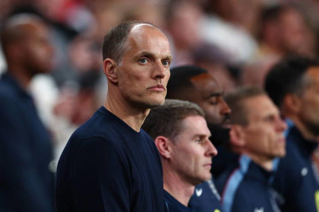UEFA Nations League: England v Czech Republic LONDON, UK - 6th Oct 2026: England Head Coach Thomas Tuchel looks on during the UEFA Nations League Group A3 match between England and Czech Republic at Wembley Stadium London Wembley Stadium England United Kingdom Copyright: xCraigxMercerx xPeakxActionxPhotosx
