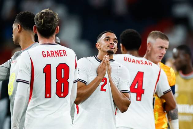 Trent Alexander-Arnold of England looks on at full-time England v Czechia, UEFA Nations League, Football, Wembley Stadium, London, UK - 06 Oct 2026London Wembley Stadium United Kingdom  Copyright: xMattxImpey Shutterstockx 17188908ij
