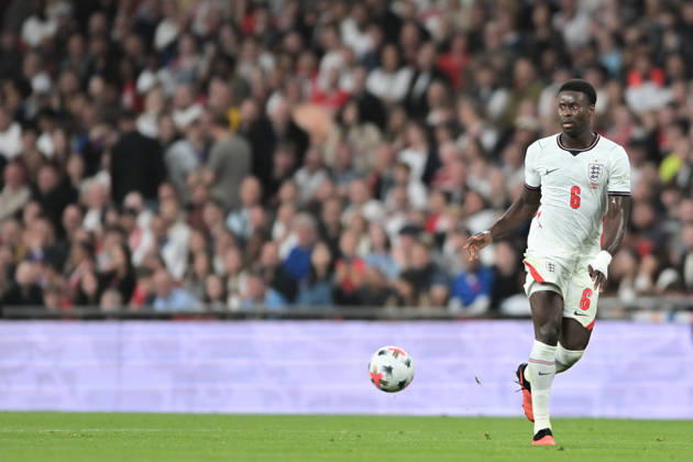 Marc Guehi of England during the Nations League match between England and Czechia at Wembley Stadium, London, England on 6 October 2026. Copyright: xPhilxHutchinsonx 45480049