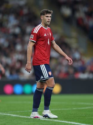 UEFA Nations League - England v Czechia LONDON, ENGLAND, OCTOBER 6: Robin Hranac of Czechia national team, Nationalteam during The UEFA Nations League match in Group A3 between England v Czechia at Wembley Stadium, London, England, on October 6. (Photo by Daniel Weir) London Wembley Stadium England Copyright: xDanielxWeir SportsxPressxPhotox Sportspressphoto_SPR247607