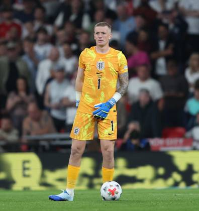 UEFA Nations League - England v Czechia LONDON, ENGLAND, OCTOBER 6: Jordan Pickford of England national team, Nationalteam during The UEFA Nations League match in Group A3 between England v Czechia at Wembley Stadium, London, England, on October 6. (Photo by Daniel Weir) London Wembley Stadium England Copyright: xDanielxWeir SportsxPressxPhotox Sportspressphoto_SPR247611