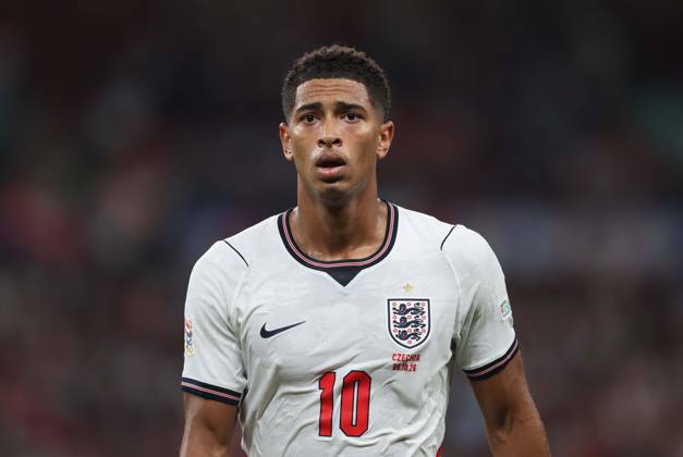 UEFA Nations League - England v Czechia LONDON, ENGLAND, OCTOBER 6: Jude Bellingham of England national team, Nationalteam during The UEFA Nations League match in Group A3 between England v Czechia at Wembley Stadium, London, England, on October 6. (Photo by Daniel Weir) London Wembley Stadium England Copyright: xDanielxWeir SportsxPressxPhotox Sportspressphoto_SPR247626