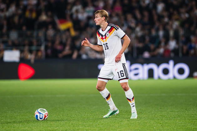 U21, U 21 EM-Qualifikation: Deutschland - Georgien, 06.10.2026 Aljoscha Kemlein (Deutschland, 16), Freisteller; Fußball, EM-Qualifikation U 21, 10. Spieltag: Deutschland vs. Georgien am 06.10.2026, Bielefeld DFB REGULATIONS PROHIBIT ANY USE OF PHOTOGRAPHS AS IMAGE SEQUENCES AND OR QUASI-VIDEO. Copyright: xBEAUTIFULxSPORTS Tonhäuserx