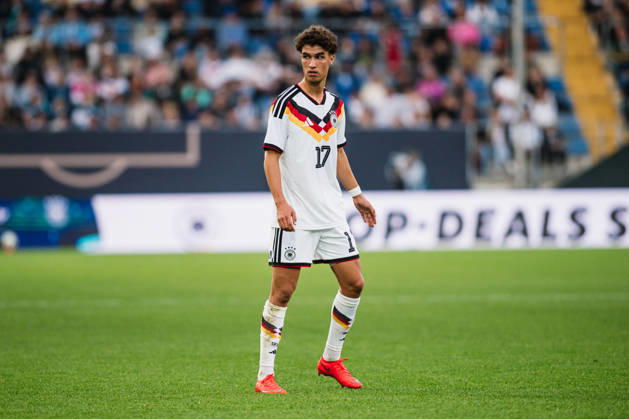 U21, U 21 EM-Qualifikation: Deutschland - Georgien, 06.10.2026 Noah Darvich (Deutschland, 17) Freisteller; Fußball, EM-Qualifikation U 21, 10. Spieltag: Deutschland vs. Georgien am 06.10.2026, Bielefeld DFB REGULATIONS PROHIBIT ANY USE OF PHOTOGRAPHS AS IMAGE SEQUENCES AND OR QUASI-VIDEO. Copyright: xBEAUTIFULxSPORTS Tonhäuserx