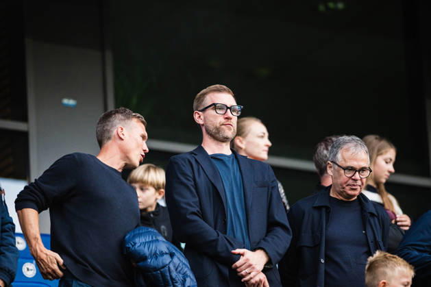 U21, U 21 EM-Qualifikation: Deutschland - Georgien, 06.10.2026 Per Mertesacker (künftiger DFB-Geschäftsführer) neben Hannes Wolf (Trainer U20 Nationalmannschaft) und Andreas Rettig (DFB-Geschäftsführer); Fußball, EM-Qualifikation U 21, 10. Spieltag: Deutschland vs. Georgien am 06.10.2026, Bielefeld DFB REGULATIONS PROHIBIT ANY USE OF PHOTOGRAPHS AS IMAGE SEQUENCES AND OR QUASI-VIDEO. Copyright: xBEAUTIFULxSPORTS Tonhäuserx