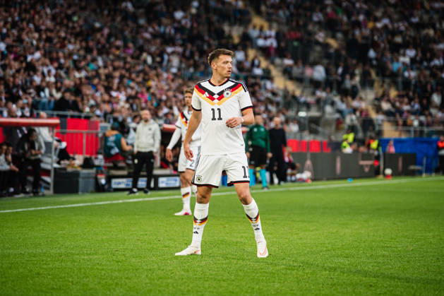 U21, U 21 EM-Qualifikation: Deutschland - Georgien, 06.10.2026 Freisteller, DÅ¾enan PejÄinoviÄ‡ (Deutschland, 11); Fußball, EM-Qualifikation U 21, 10. Spieltag: Deutschland vs. Georgien am 06.10.2026, Bielefeld DFB REGULATIONS PROHIBIT ANY USE OF PHOTOGRAPHS AS IMAGE SEQUENCES AND OR QUASI-VIDEO. Copyright: xBEAUTIFULxSPORTS Tonhäuserx