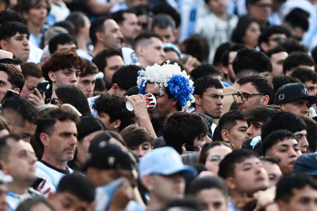 Argentina x Benin BUENOS AIRES, AR - 06.10.2026: ARGENTINA X BENIN - Fans of Argentina during the International Friendly, Länderspiel, Nationalmannschaft match between Argentina and Benin on Tuesday, October 6, 2026, at the Estadio Monumental in Buenos Aires, Argentina. The match marks Messi& 39;s farewell to the Argentine national team, Nationalteam (Photo: Gabriel Sotelo Fotoarena) x3026017x GabrielxSotelo
