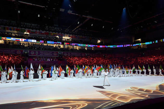 General view, OCTOBER 5, 2026 -Judo : World Judo Championships BAKU2026 Opening Ceremony at National Gymnastics Arena in Baku, Azerbaijan. Noxthirdxpartyxsales aflo_353659133 KenxAsakurax