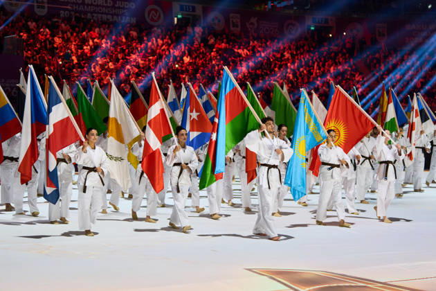 General view, OCTOBER 5, 2026 -Judo : World Judo Championships BAKU2026 Opening Ceremony at National Gymnastics Arena in Baku, Azerbaijan. Noxthirdxpartyxsales aflo_353659135 KenxAsakurax