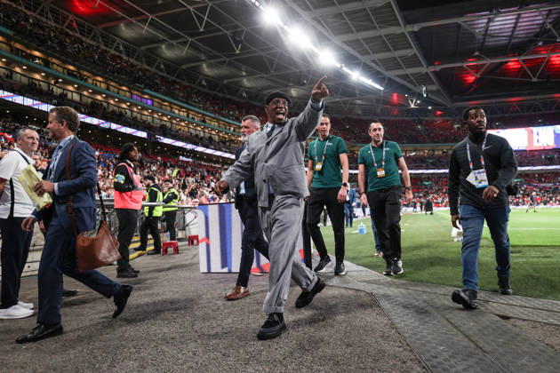 England v Czechia 06 October 2026, London - International Football - UEFA Nations League - England v Czechia - TV pundit Ian Wright - Photo: Charlotte Wilson Offside. London UK Copyright: xCharlottexWilsonx xOffsidexOffside