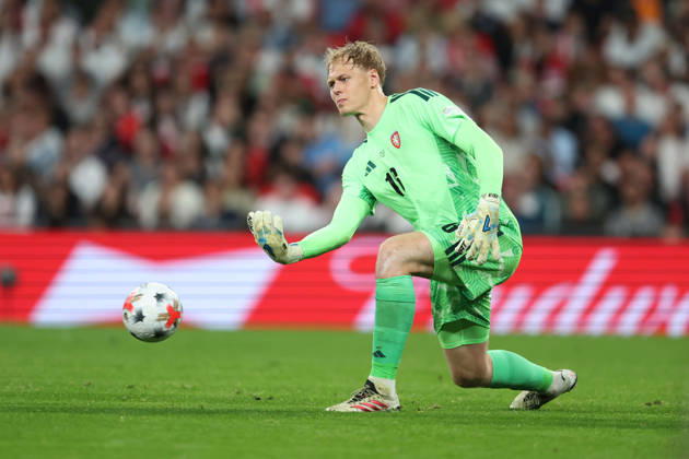 England v Czechia 06 October 2026, London - International Football - UEFA Nations League - England v Czechia - Czechia goalkeeper Lukas Hornicek - Photo: Charlotte Wilson Offside. London UK Copyright: xCharlottexWilsonx xOffsidexOffside